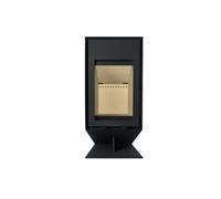 Poêle à bois TEK Wall Eco 7 3kW bûches 2kg/h label flamme verte Ecodesing 2022 Solzaima