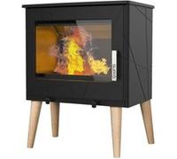 Poêle à bois USKO 8.7KW en fonte - étanche - eco design