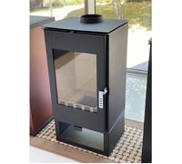 Poêle à bois Verso Ina - 7 5 kW Puissance et design élégant pour un chauffage efficace