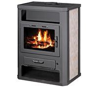Poele a bois VICTORIA Grande 14 kW sortie 150 mm