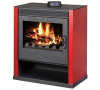 Poele a bois VICTORIA Rubin Red 11 4 kW sortie 150 mm
