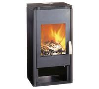 Poêle à bois Wamsler Fulgor 8 kW Noir sans compartiment chauffant
