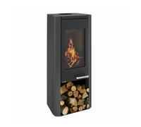 Poêle à bois Wamsler Methis 8 kW noir/gris