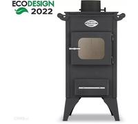 Poele a bois Zvezda Retro 6 0 kW acier noir sortie 130 mm