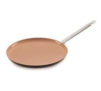 Poêle à crêpe professionnelle en aluminium avec revêtement antiadhésif - Diamètre 280mm G
