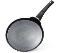 Poêle à crêpes antiadhésive - VILDE - 24 cm - Compatible induction - Revêtement granit - Poignée soft touch