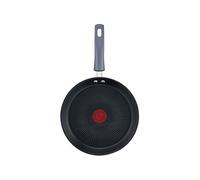 Tefal Poêle à crêpes Daily Cook G7313855 - 25 cm - Antiadhésive, Indicateur de température, Noir