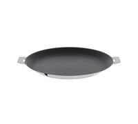 Poêle à crêpes inox antiadhérente Mutine sans manche 30 cm Cristel