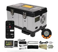 Poêle à diesel - Chauffage diesel - Poêle pour caravane - Chauffage pour camping-car - Chauffage pour atelier - Puissance : 8 kW
