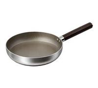 Cheffinger Poêle à Frire Antiadhésive 20cm Induction avec Manche Effet Bois Argent