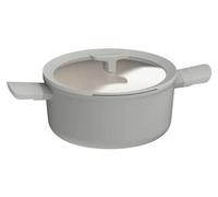 Poêle à frire Balance, basse, antiadhésive, 24 cm, 4.4 L, Moonmist, Aluminium recyclé - BergHOFF | Leo Line