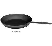 Poêle à frire, braisière, acier pressé, noir, Ø 32 cm, ronde