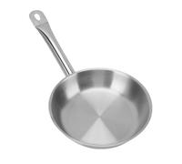 Poêle à Frire en Acier Inoxydable 304, 20 Cm, Antiadhésive | Conception épaisse renforcée, compatibilité universelle avec table de cuisson, danger pour les températures élevées