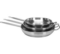 Poêle à frire professionnelle, pour induction, électricité, gaz, vitrocéramique, 36 cm