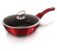 Poêle à frire en granit 24 cm BERLINGER HAUS ROUGE MÉTALLIQUE BH-1259