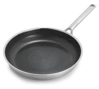 Poêle à frire GreenPan Thermobond Hybrid en acier inoxydable, sans , 3 couches, revêtement antiadhésif, Ø24 cm