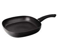 Poêle à frire Ibili Indubasic Grill Cuadrado 26 x 26 405226, en aluminium, compatible avec les cuisinières à induction, revêtement antiadhésif