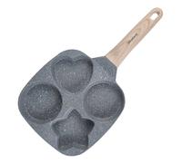 Poêle à frire KLAUSBERG KB-7808 en marbre pour œufs et crêpes, 4 compartiments