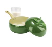 Poêle À Frire Munie D'un Couvercle Anti-adhésif En Forme De Fruit Pratique | Marmite de cuisine Idéale Pour Pâtes, Soupe, Spaghetti, Cuisine Maison Et Restaurant Avocat J