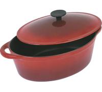 Poêle à frire, ovale, 4 l (501509), noir