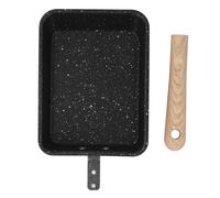 Poêle à frire,Poêle à crêpes,Poêle à omelette japonaise,Poêle à frire antiadhésive,Poêle à œufs plate,Outils de cuisine