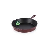 Poêle à frire Salter Chester en fonte - Poêle universelle de 26 cm, adaptée au four jusqu'à 240 °C, pour griller, frire et saisir, passage du feu au four à la table, compatible induction, sans PFAS