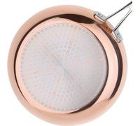 Poêle à frire Vogue à triple paroi en cuivre, compatible induction, 24 cm