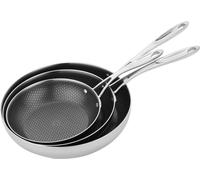 Poêle à frire Vogue Tri-Shield en acier inoxydable avec revêtement Clad 28 cm