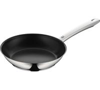 Poêle à frire WMF SELECTit 24 cm, poêle en acier inoxydable, revêtement en acier inoxydable Cromargan, passe au four