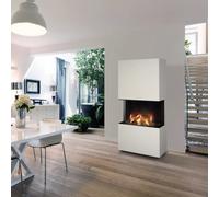Poêle à gaz Olsberg Osorno Gas Revêtement en pierre naturelle TopStone Kalkstein beige Teramo nature, Gaz naturel