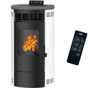 Poêle à granulés Air Flavia 15 kW Blanc Sannover Blanc G