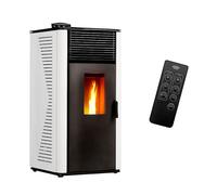 Poêle à granulés Anita 12 kW Blanc Sannover