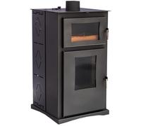 Poêle à Granulés avec four sans électricité modèle Vitta Nature 8 kW