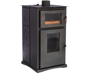 Poêle à Granulés avec four sans électricité modèle Vitta Nature 8 kW