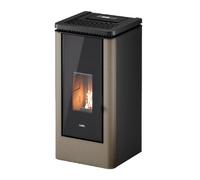 Poêle à granulés Cadel Icon Plus 9 | 8,5 kW Acier Light Bronze
