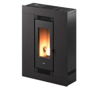 Poêle à granulés Cadel Luce Plus 9 Up-Twin 8,5 kW Acier Anthracite