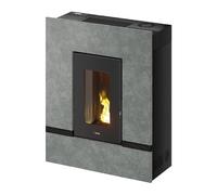 Poêle à granulés Cadel Mithos Plus 14 Up-Twin 14 kW Stéatite
