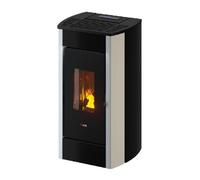 Poêle à granulés Cadel Perla 7 | 7 kW Acier Blanc