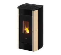 Poêle à granulés Cadel Perla 7 | 7 kW Céramique Ivoire