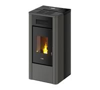 Poêle à granulés Cadel River Idrotech 18 | 17,7 kW hydro Acier Anthracite
