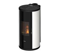 Poêle à granulés Cadel Sound 5 Up-Twin 5,5 kW Acier Blanc