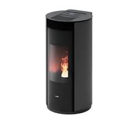 Poêle à granulés Cadel Spin Plus 9 Airtech Ps 8,5 kW Acier titane