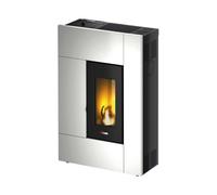 Poêle à granulés Cadel Spirit 5 | 5,2 kW Acier blanc