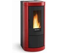 Poêle à granulés de bois 8kw bordeaux Nordica Extraflame MIETTAEVOBORDEAUX rouge/noir G