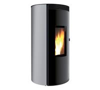 poêle à granulés deville loria hl8 gris