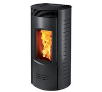 poêle à granulés deville roselin id9 noir