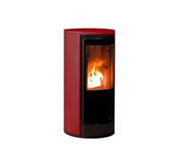 poêle à granulés ecoforest marsella 20938 rouge