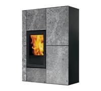 Poêle à granulés Edilkamin Blade 12++ Evo 12,1 kW Revêtement en pierre ollaire