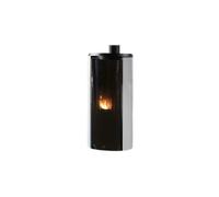 Poêle à granulés Edilkamin Celia Air Tight C Magic 7,2 kW Revêtement latéral verre blanc
