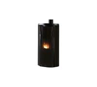 Poêle à granulés Edilkamin Celia Air Tight C Magic 7,2 kW Revêtement latéral verre noir
